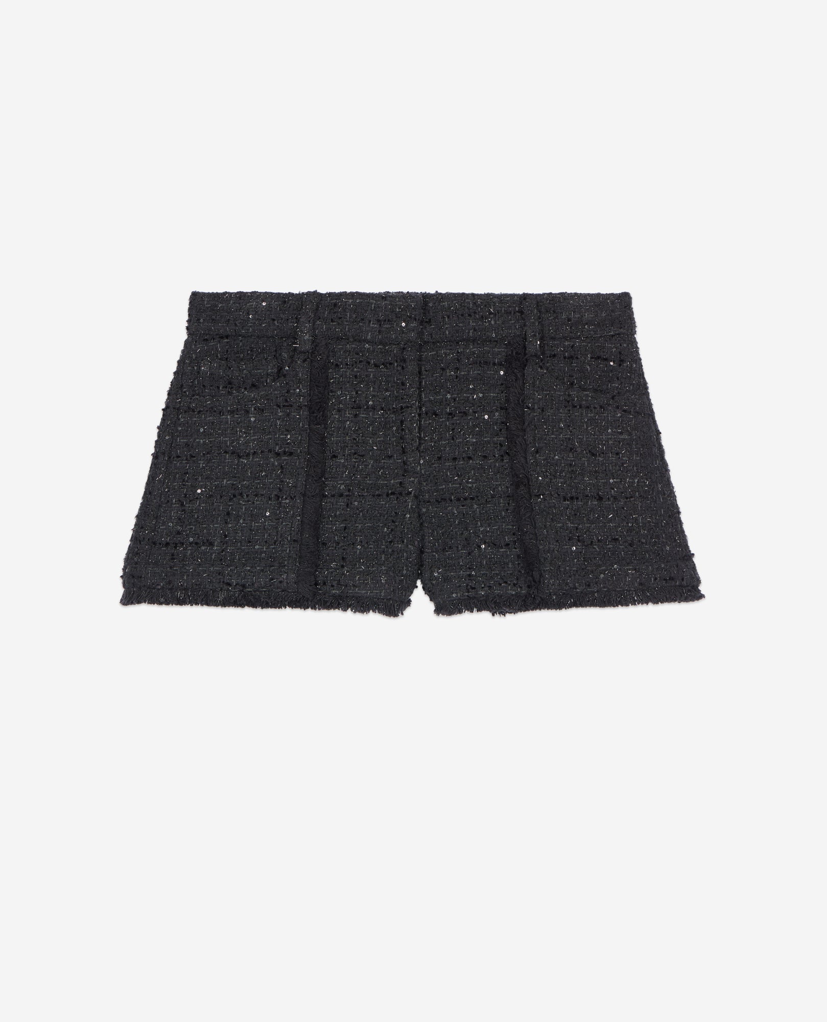 Tweed Shorts | Women | Black