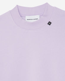 Sweatshirt With Embossed Logo | Women | Light Purple