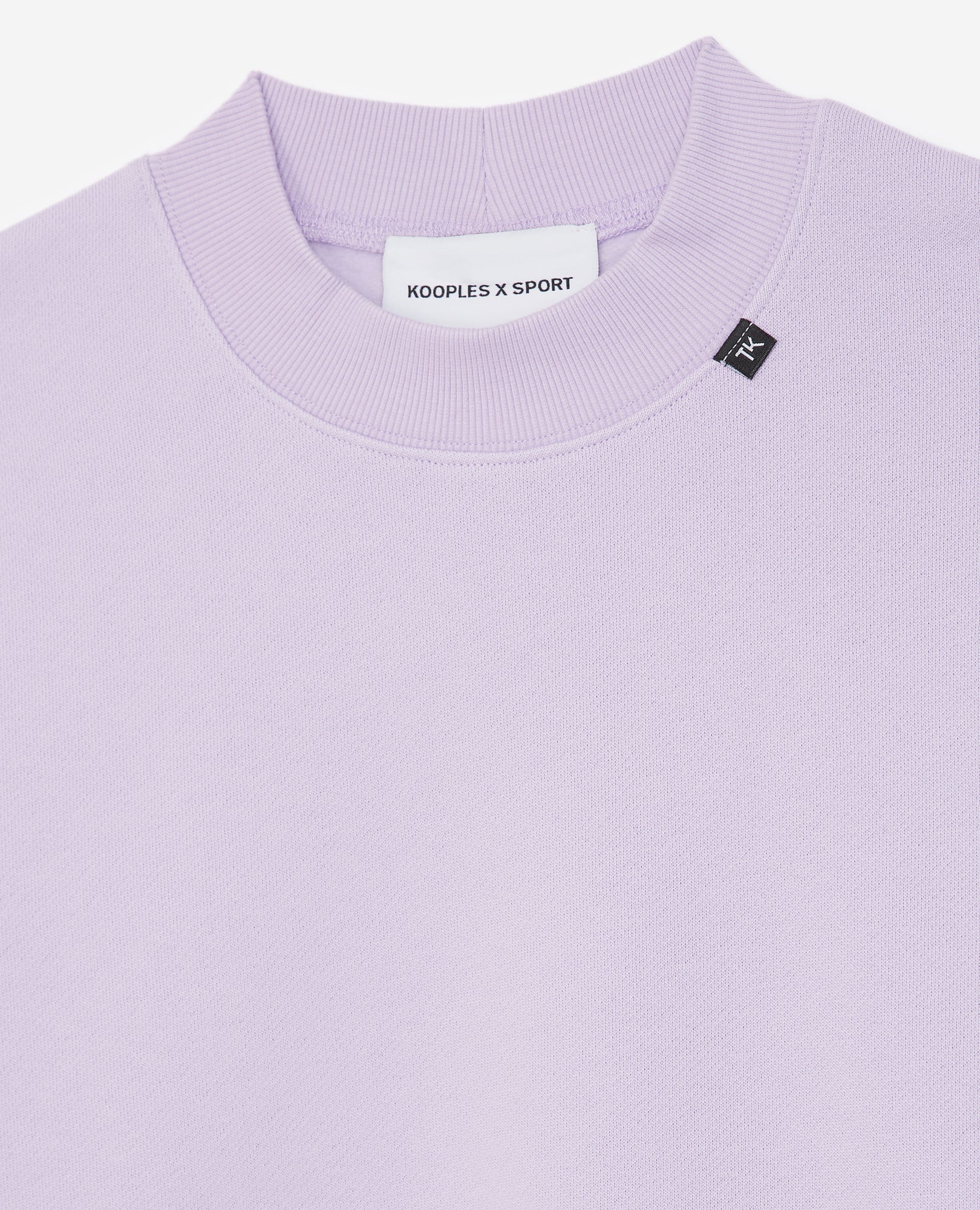 Sweatshirt With Embossed Logo | Women | Light Purple