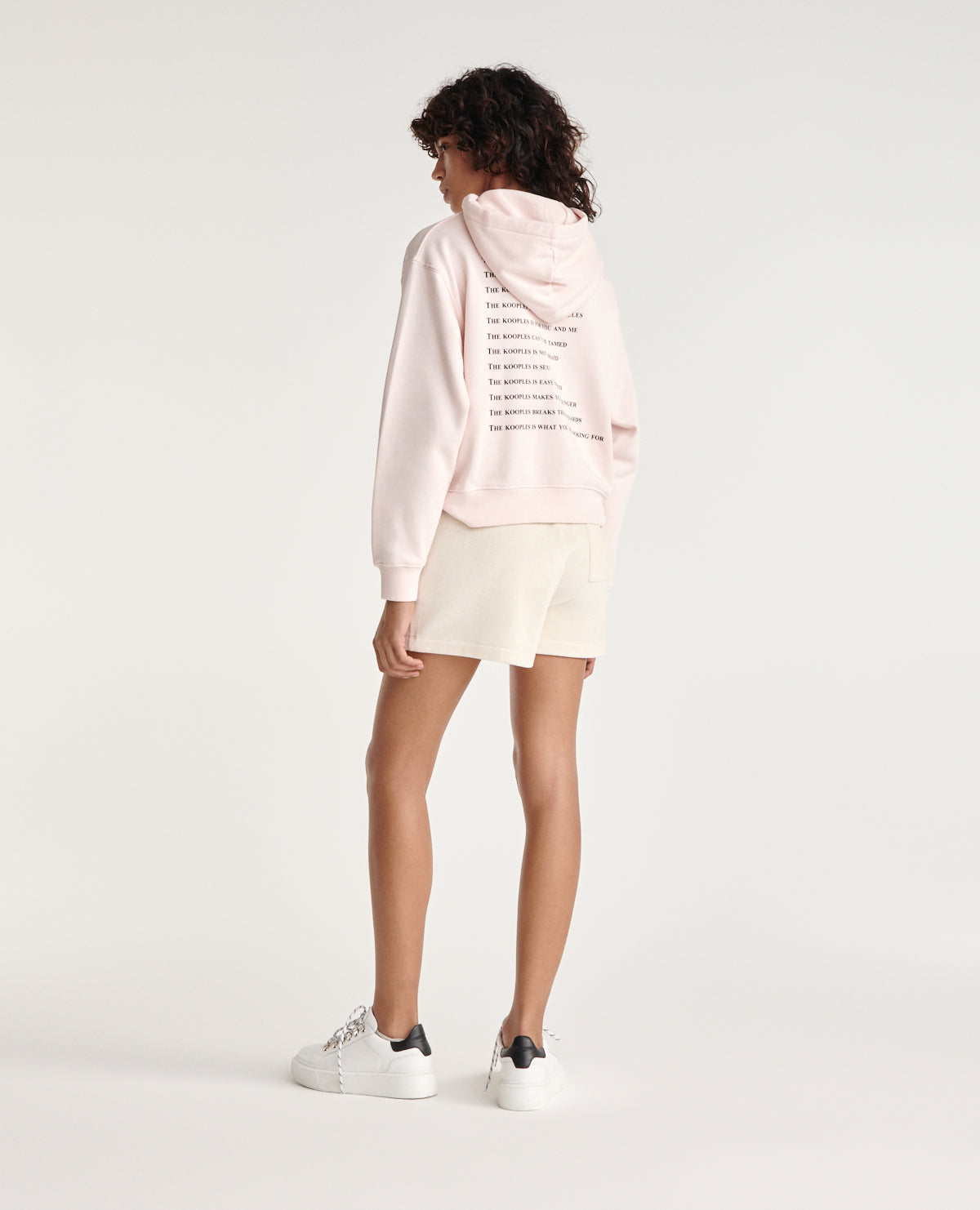 Sweatshirt With Screen Print What Is | Women | Pink