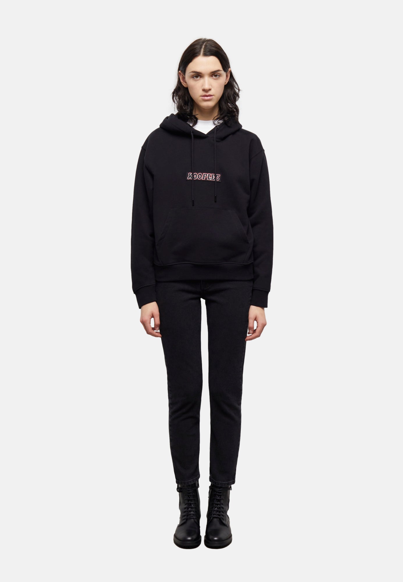 Cotton Sweatshirt | Women | Black