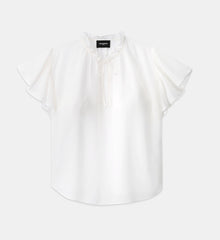 Frilly Blouse | Women | Off White