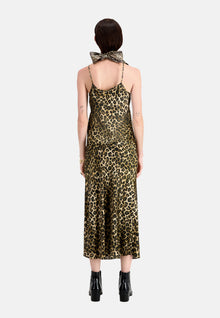 Print Silk Camisole | Women | Leopard