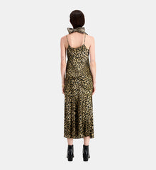 Print Silk Camisole | Women | Leopard