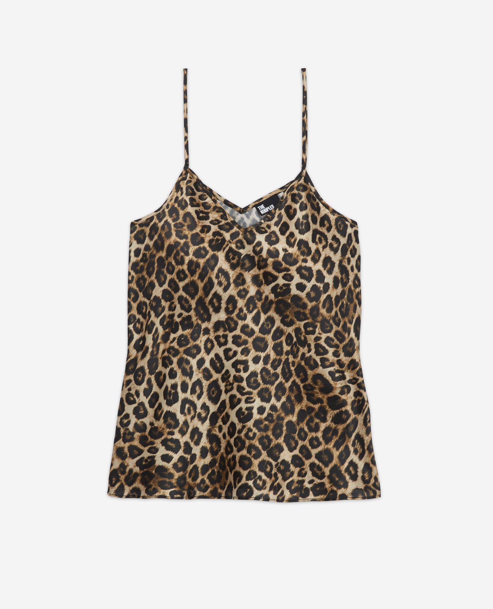 Print Silk Camisole | Women | Leopard