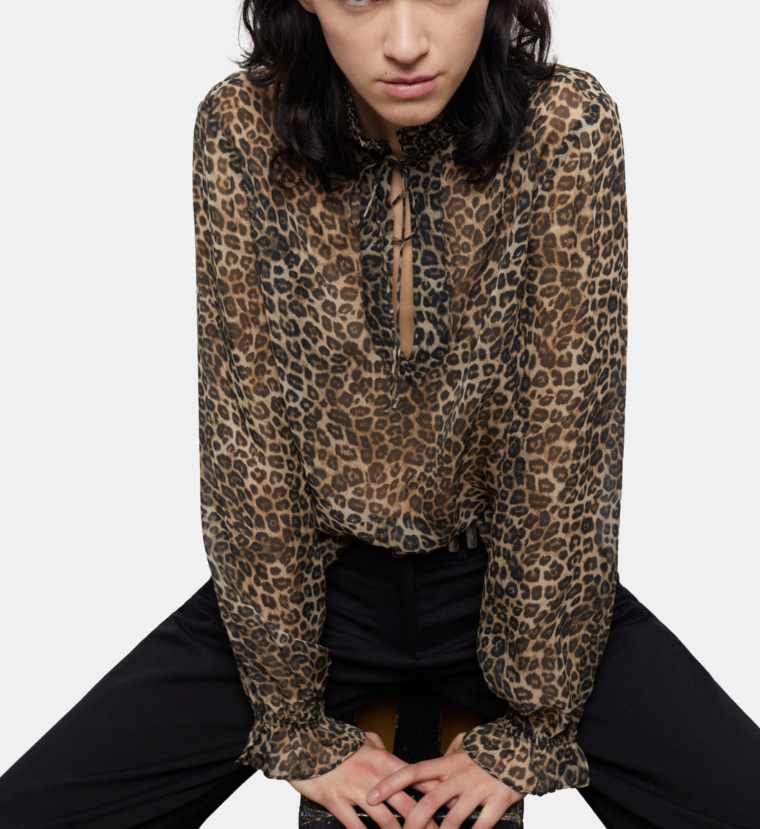 Print Blouse | Women | Leopard