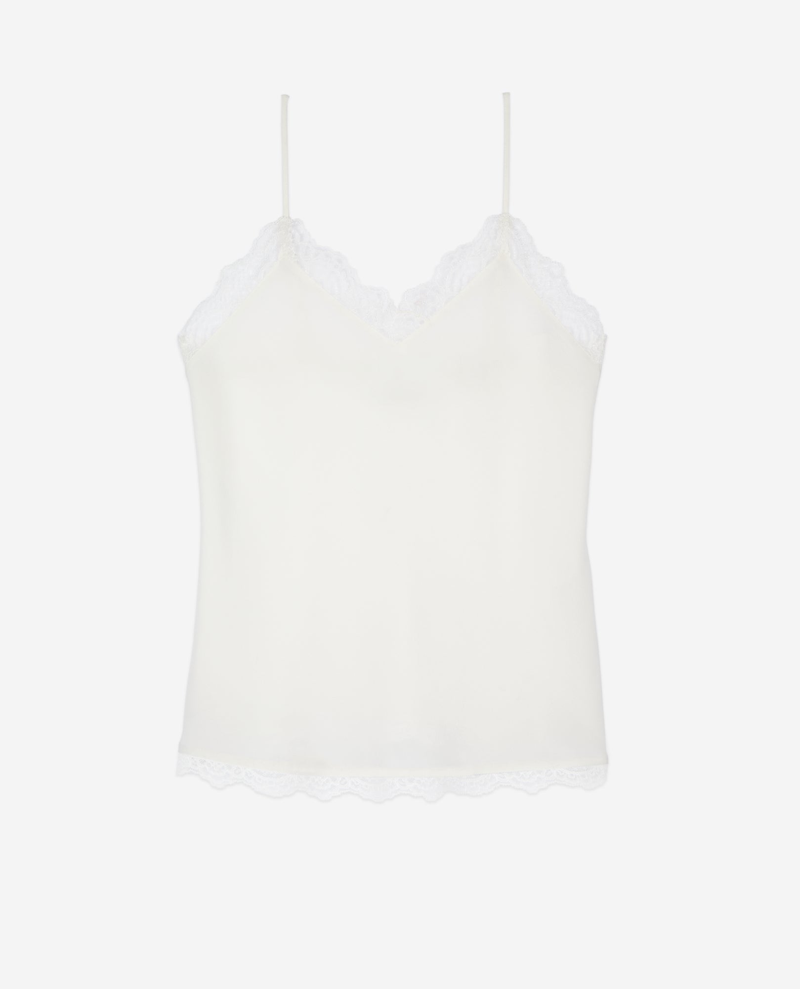 Silk Camisole | Women | Ecru