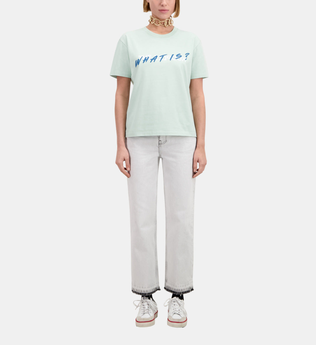 Light Green What Is T-Shirt | Women | Ocean