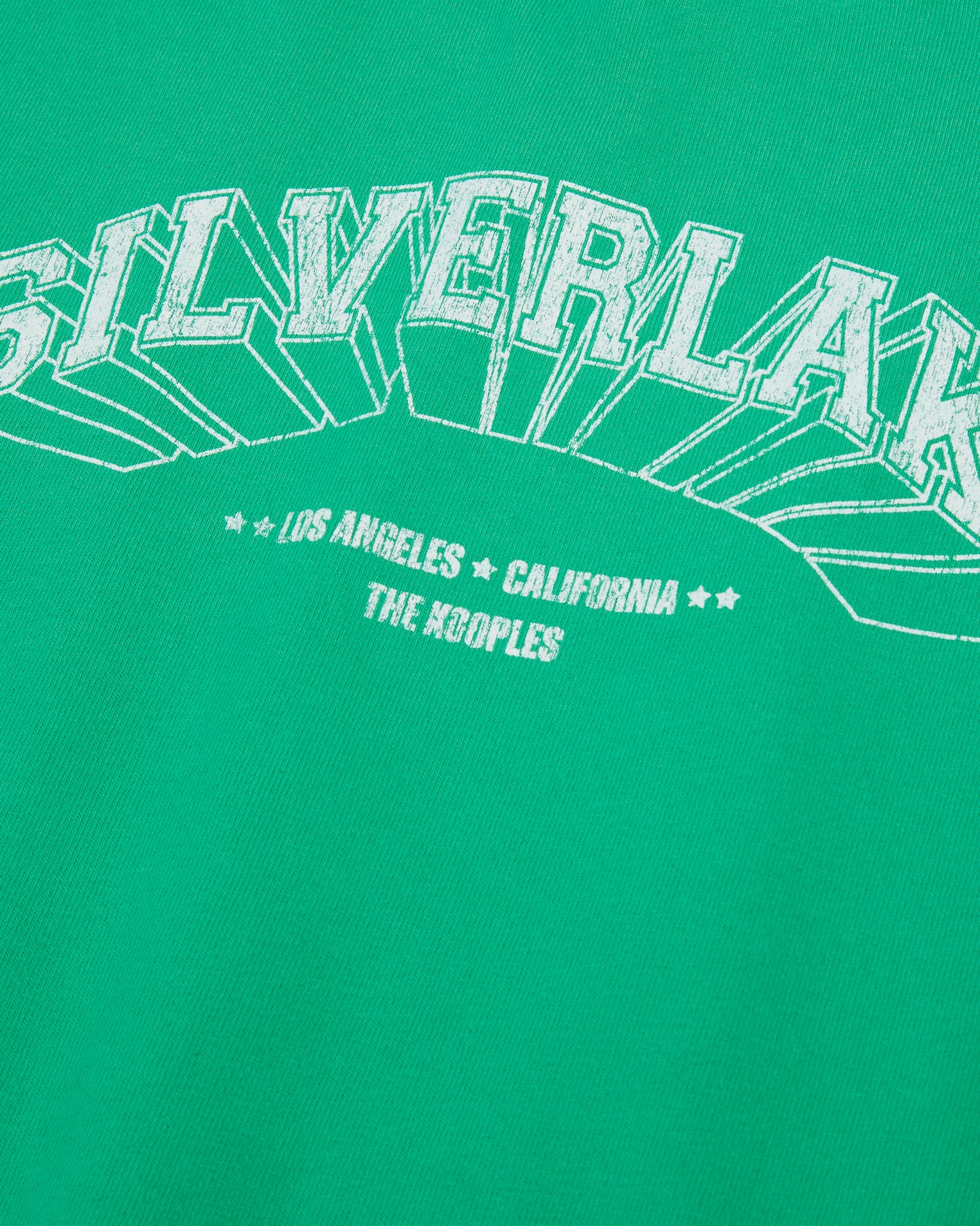 Light T-Shirt With Silverlake Serigraphy | Women | Green