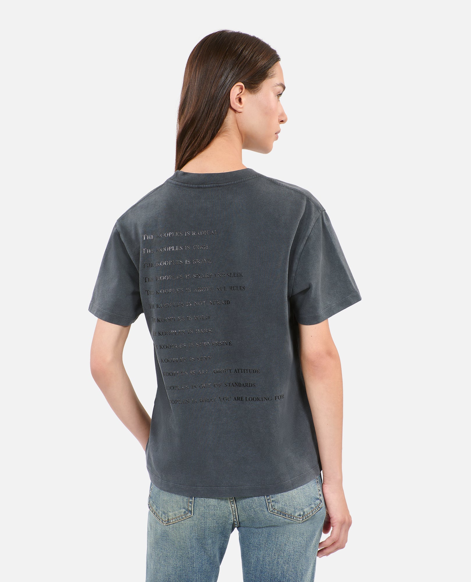 What Is T-Shirt | Women | Black Washed