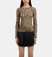 Printed T-Shirt | Women | Leopard