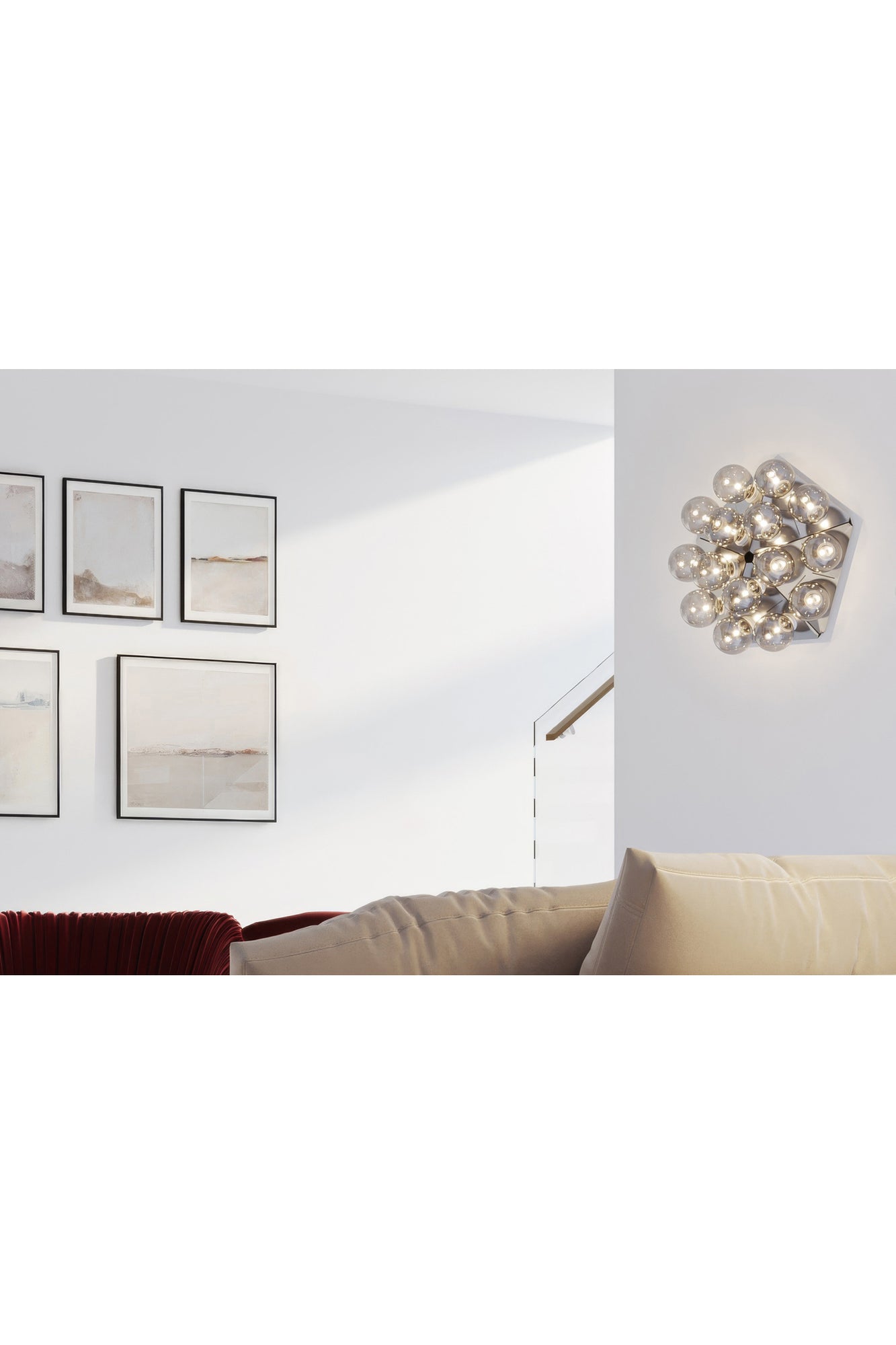 Taraxacum 88 Ceiling/Wall | Polished Aluminum
