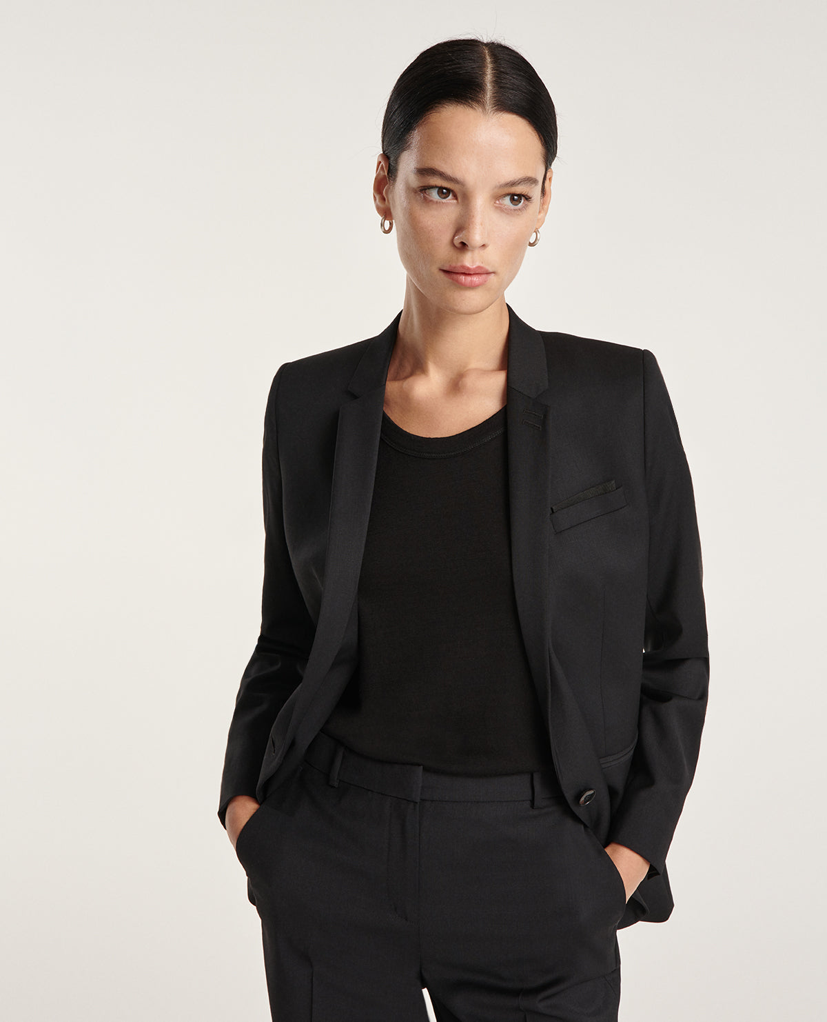 Formal Jacket In Wool | Women | Black