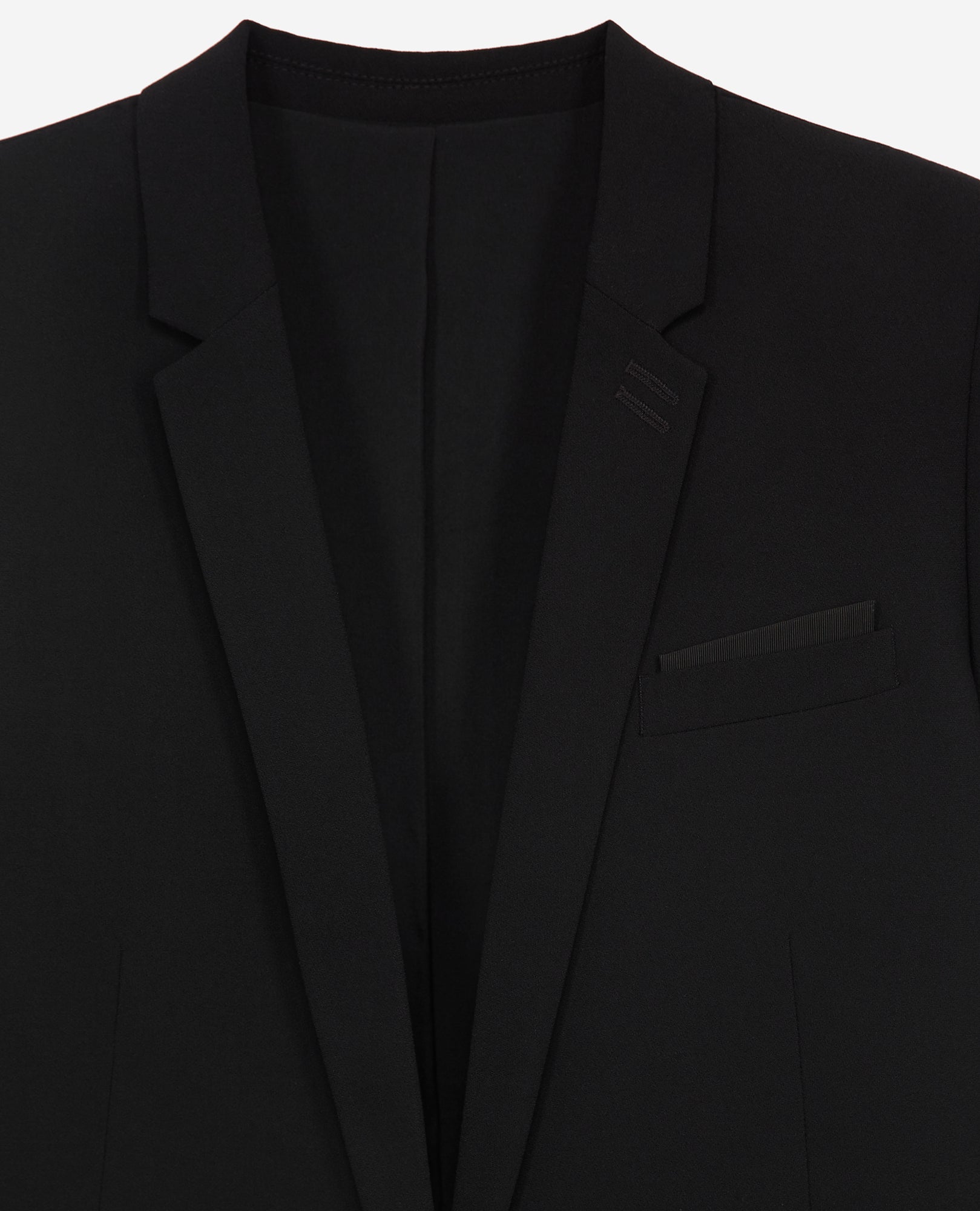 Crepe Suit Jacket | Women | Black