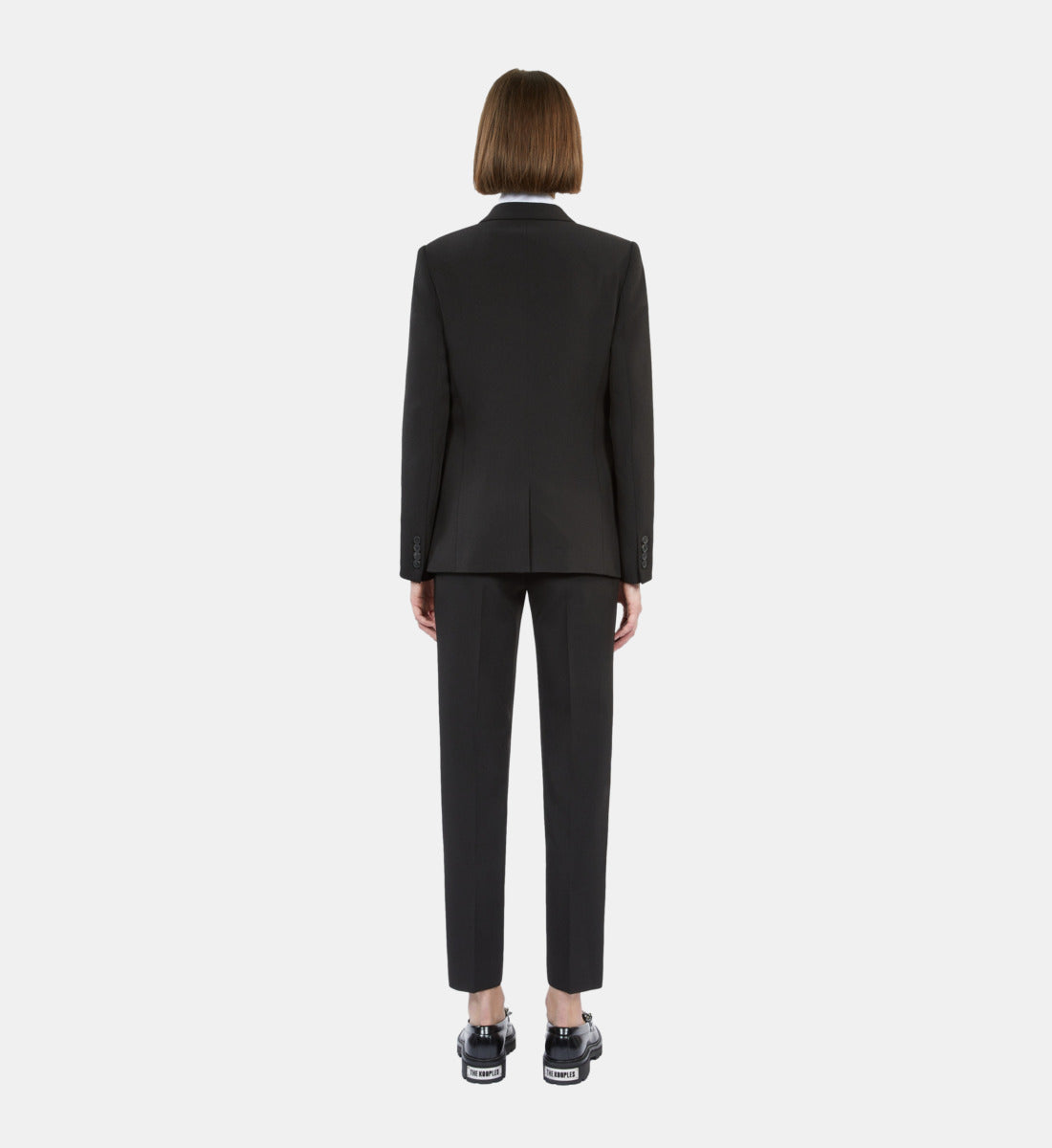 Crêpe Suit Jacket Structured Shape | Women | Black