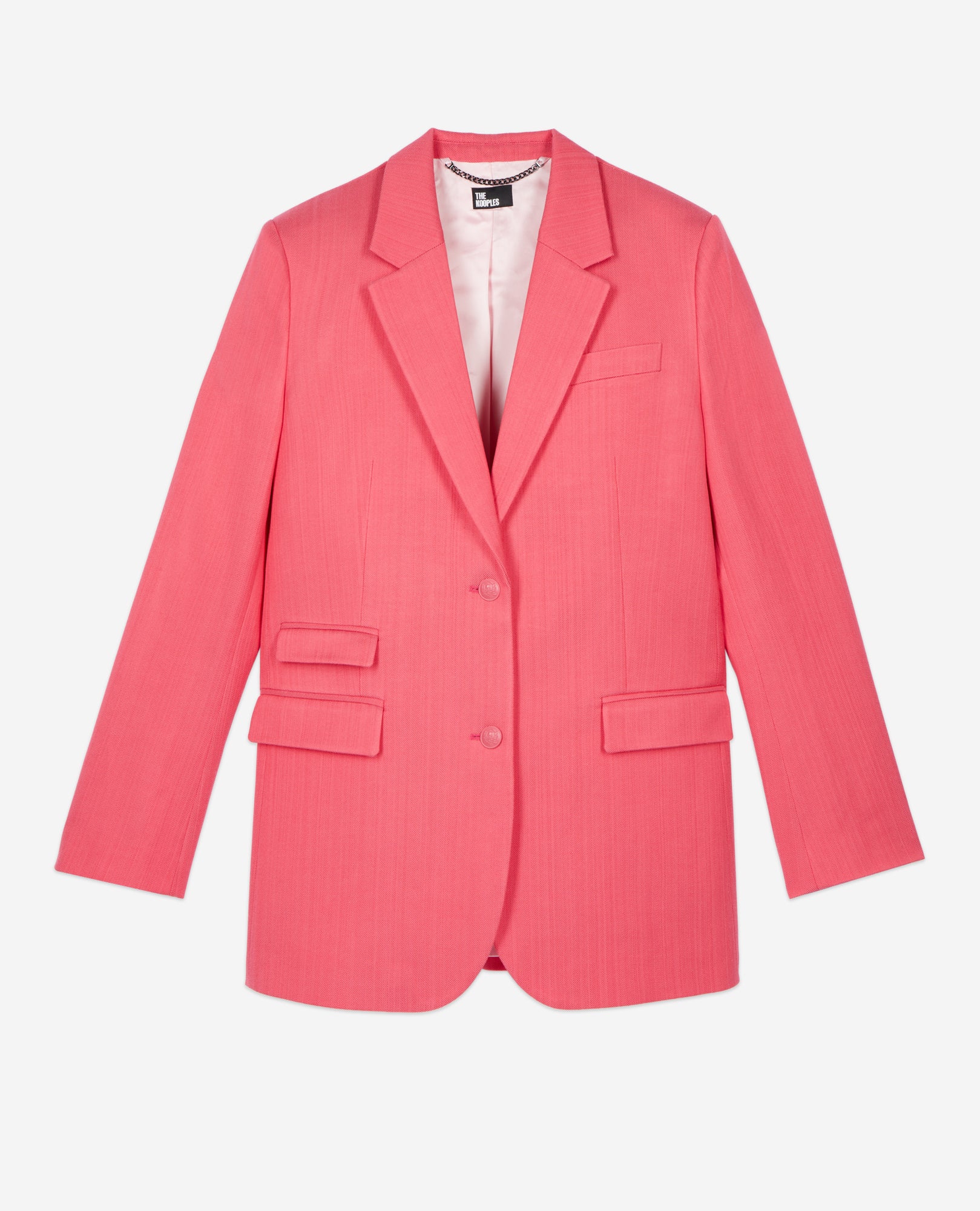 Fuchsia Suit Jacket | Women | Retro Pink