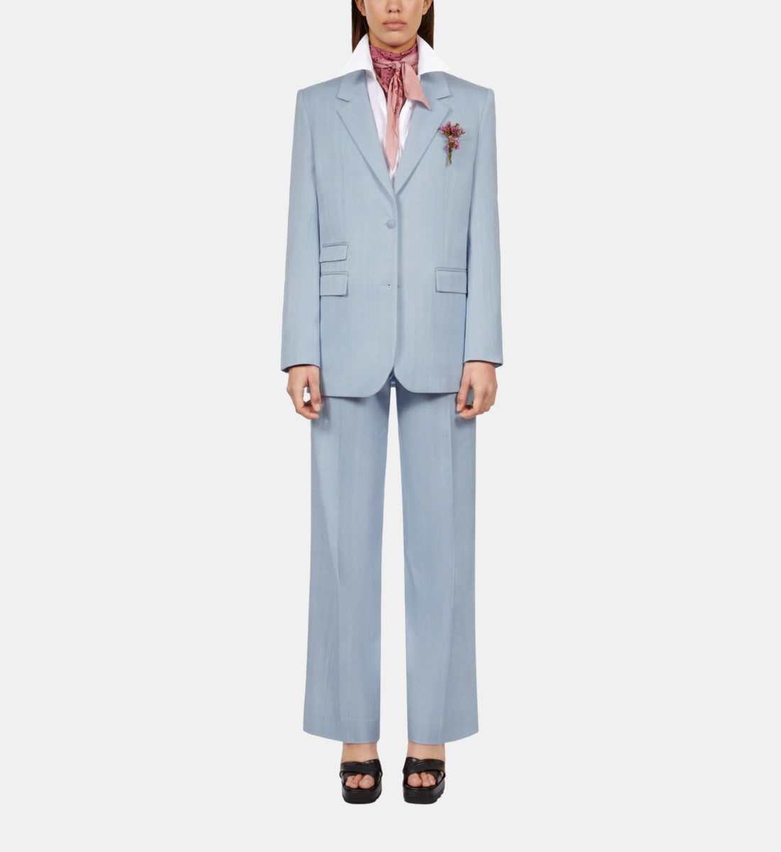 Blue Suit Jacket | Women | Lavender