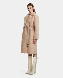 Women | ANNABELLE Reversible Coat | Sand