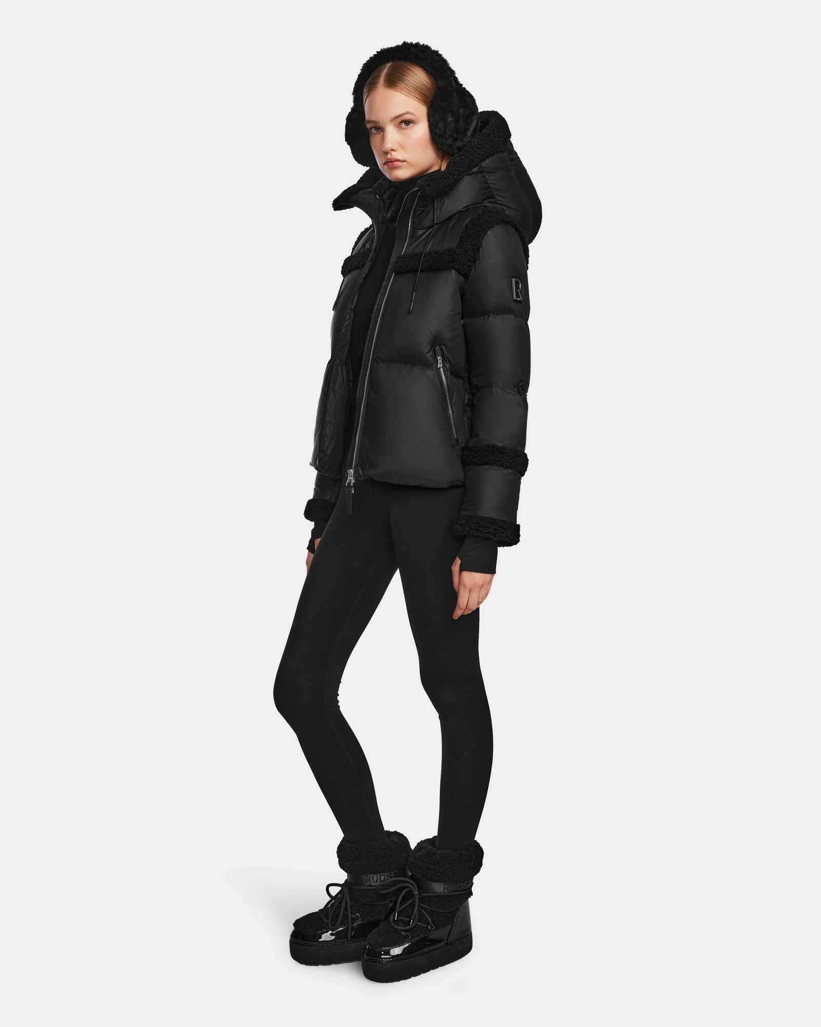 Women | JULIANA Down Puffer | Black/Black