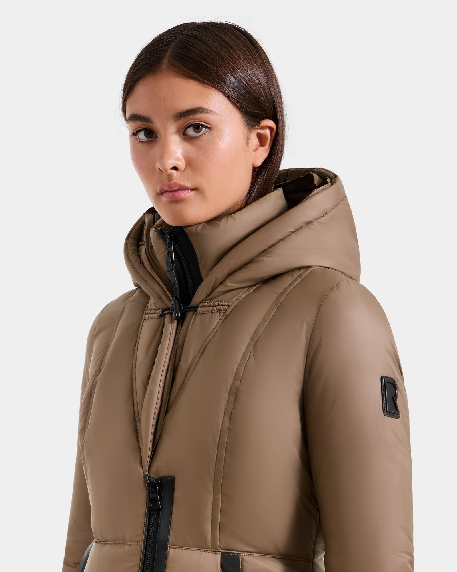 Women | Down Puffer Martina FF L125609 | Taupe