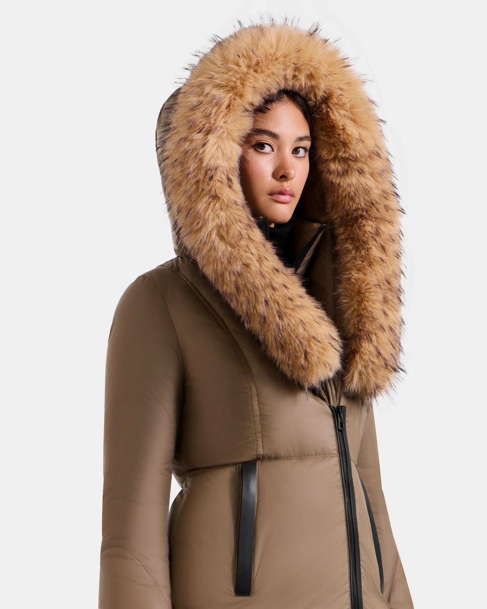 Women | Down Puffer Martina FF L125609 | Taupe