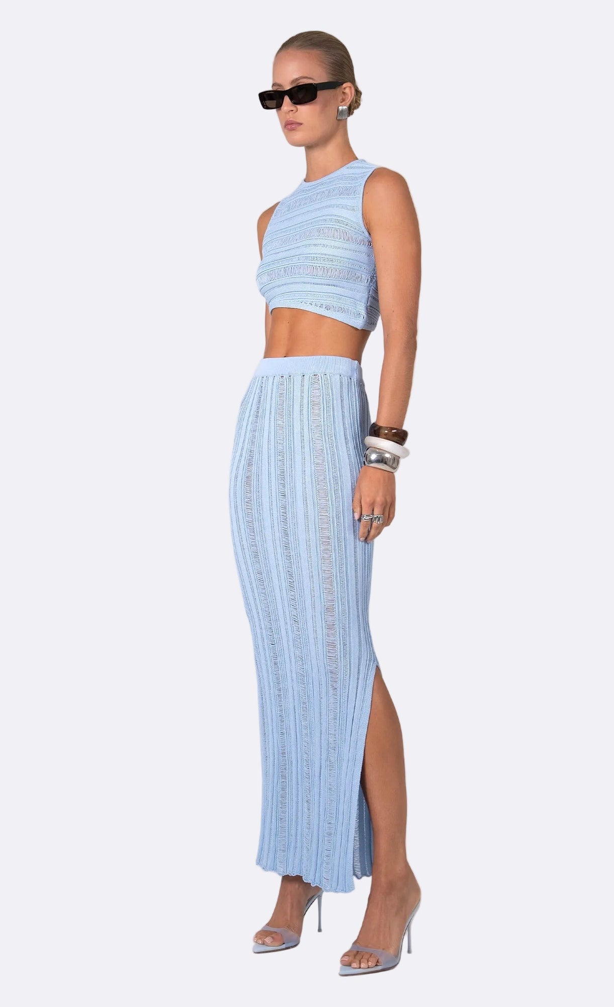 Lilia Skirt | Baby Blue