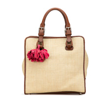 Celine | Pre-Owned Straw Handbag | Brown/Beige