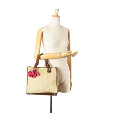 Celine | Pre-Owned Straw Handbag | Brown/Beige