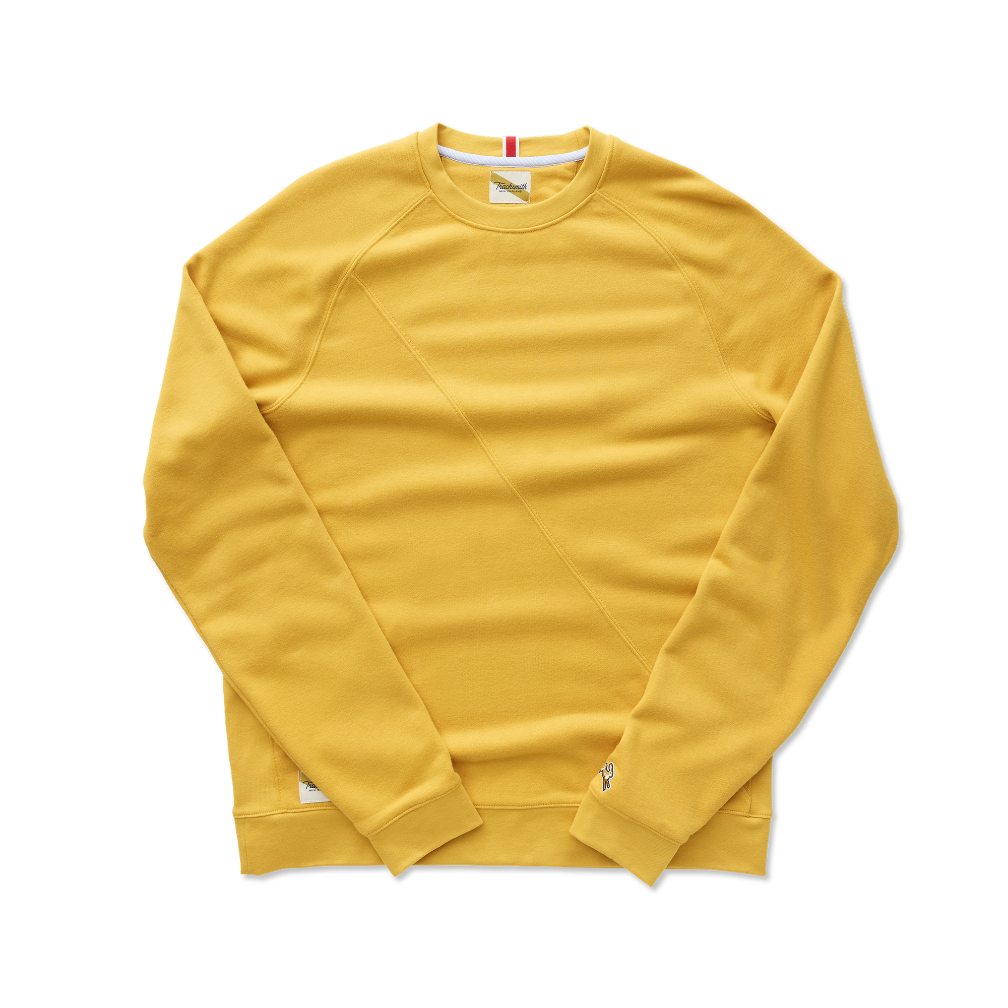 Mens | Trackhouse Midweight Crew | Honey Gold