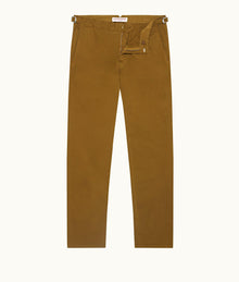 Fallon Stretch-Cotton Tailored Fit Stretch-Cotton Chinos | Golden Khaki