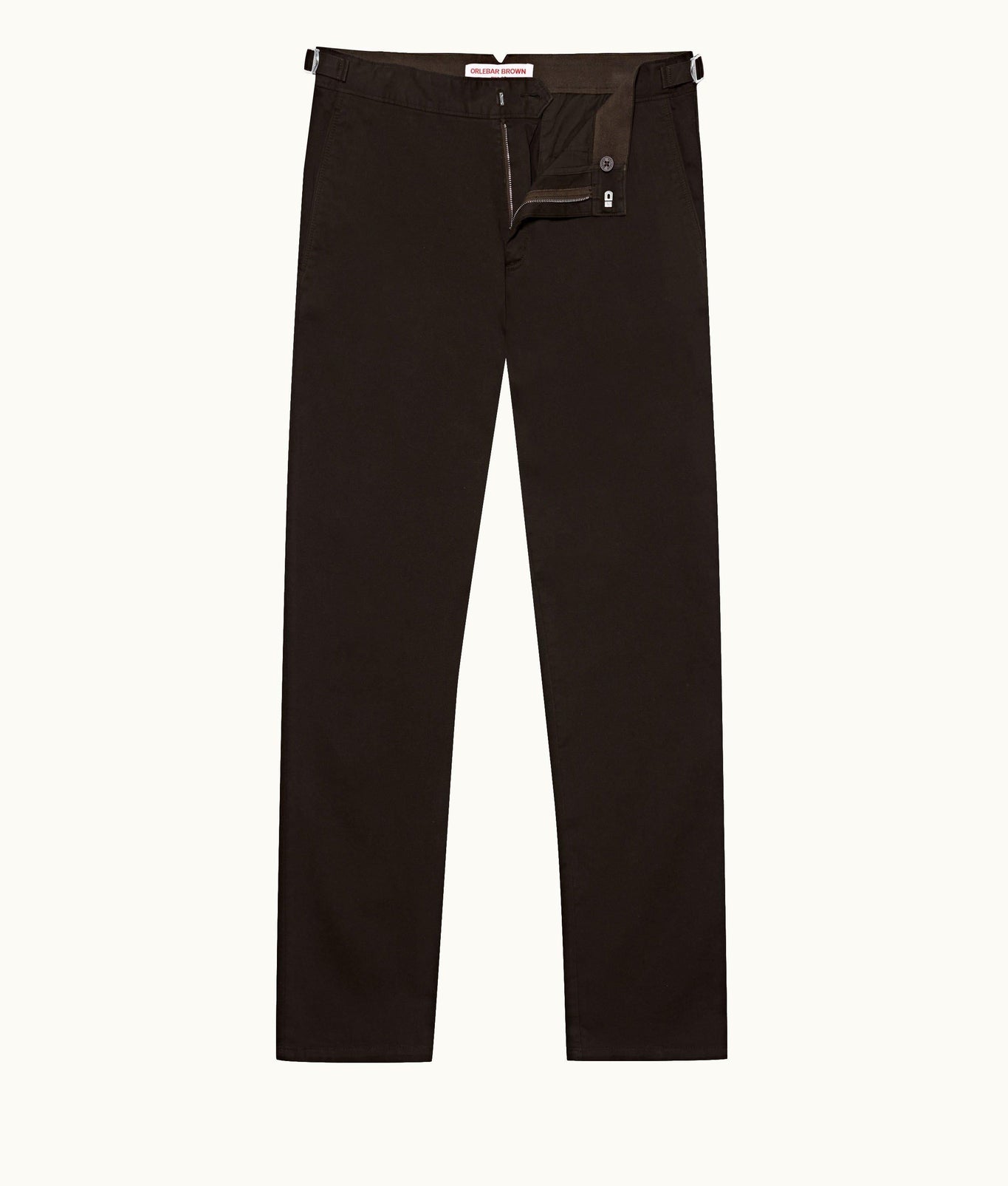 Fallon Stretch-Cotton Tailored Fit Stretch-Cotton Trousers | Truffle
