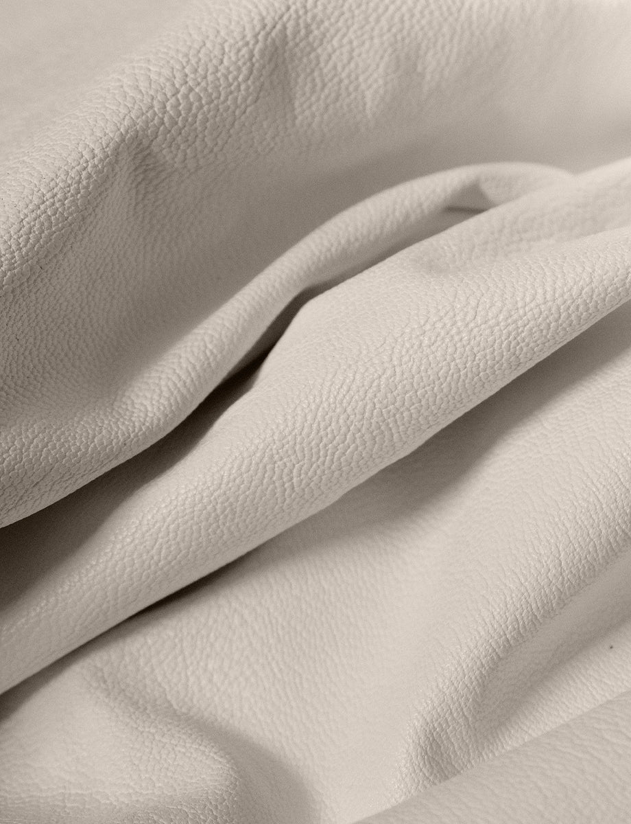 Faux Leather Wide Leg Pant::Ivory::Detail