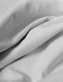 Faux Leather Mini Skirt::White::Detail
