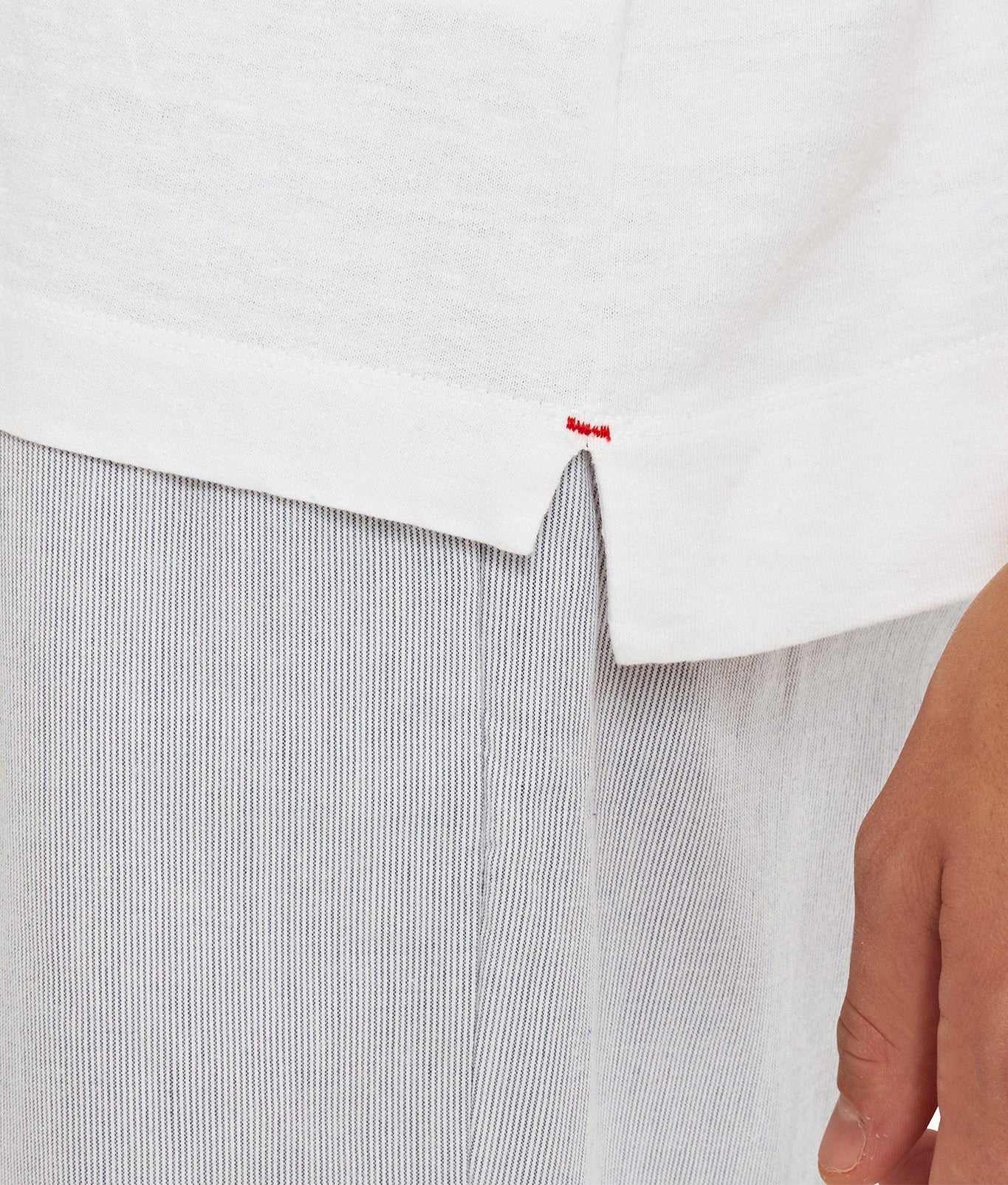Felix Cotton Resort Collar Textured Cotton Polo Shirt | White