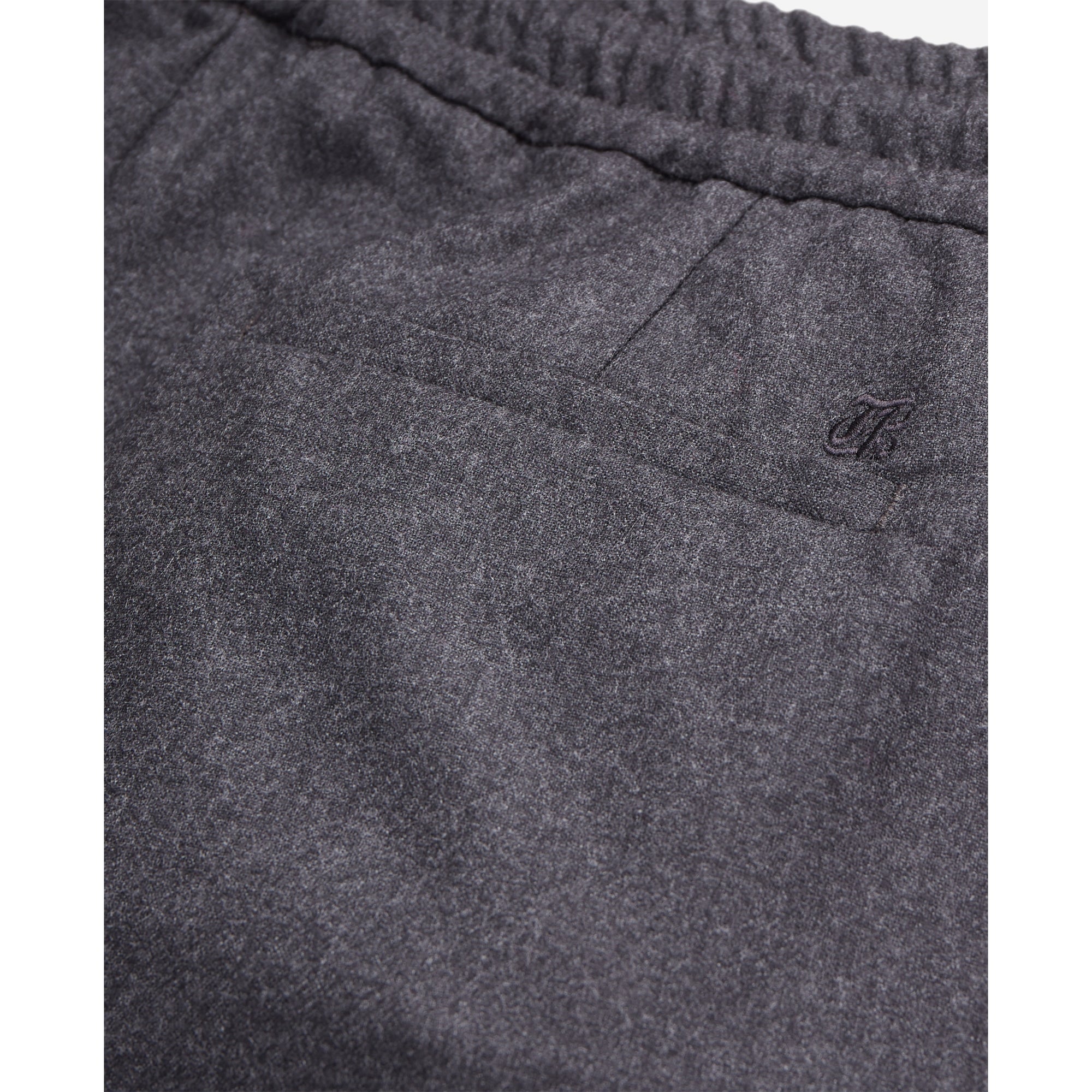 Flannel Trousers | Men | Dark Grey