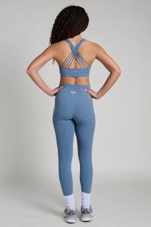 Lululemon | Flexyflex Strappy Yoga Bra A-C | Steel Blue