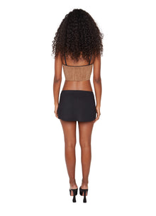 Womens | Flora Balconette Corset | Brown