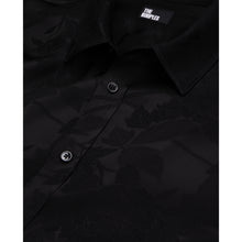 Floral Jacquard Shirt | Men | Black