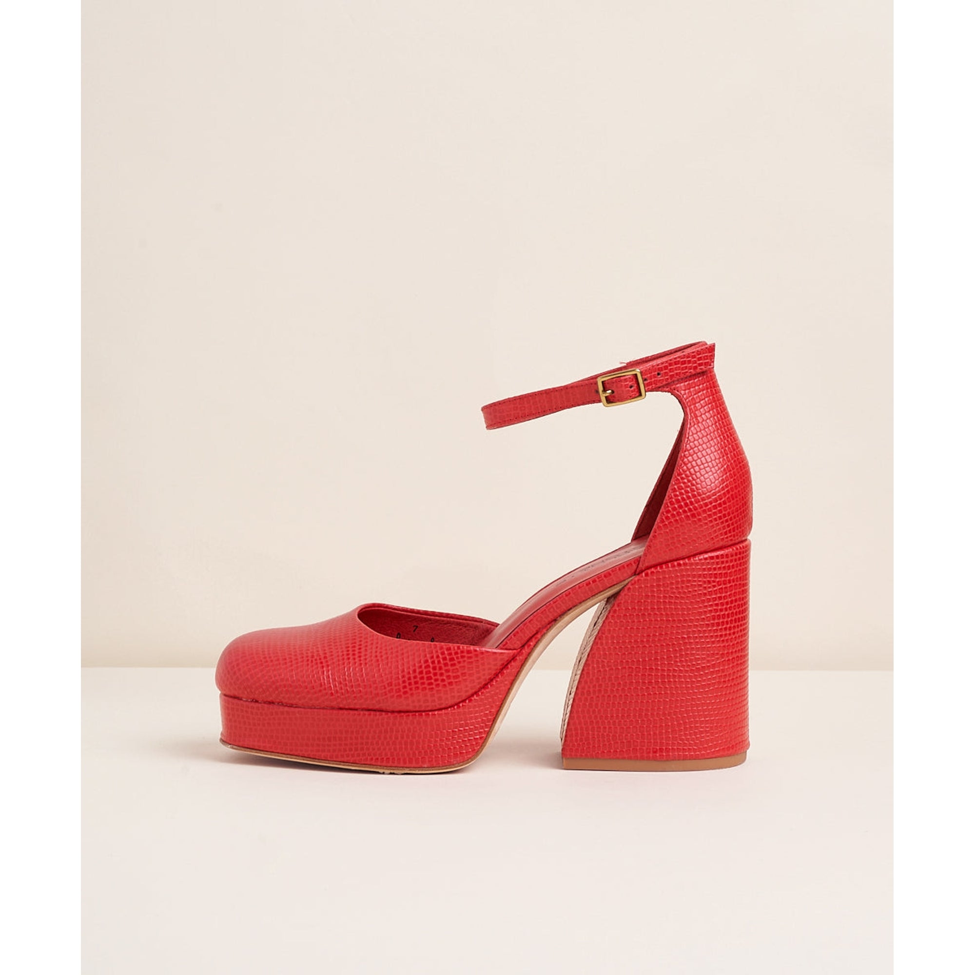 Fran Sculpted Chunky Platform | Vamp