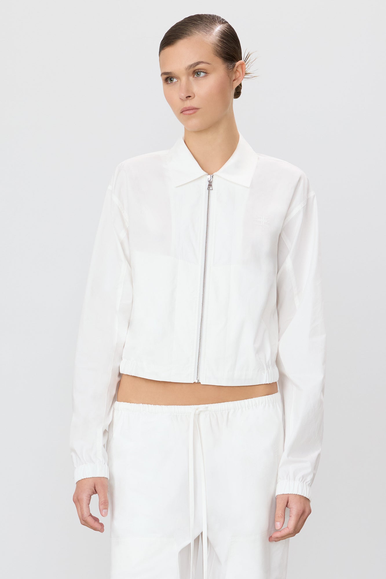 Rhodes Zip Jacket | White