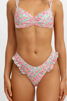 Women | Candice Ruffled Cheeky Bottoms | Fresh Blooms