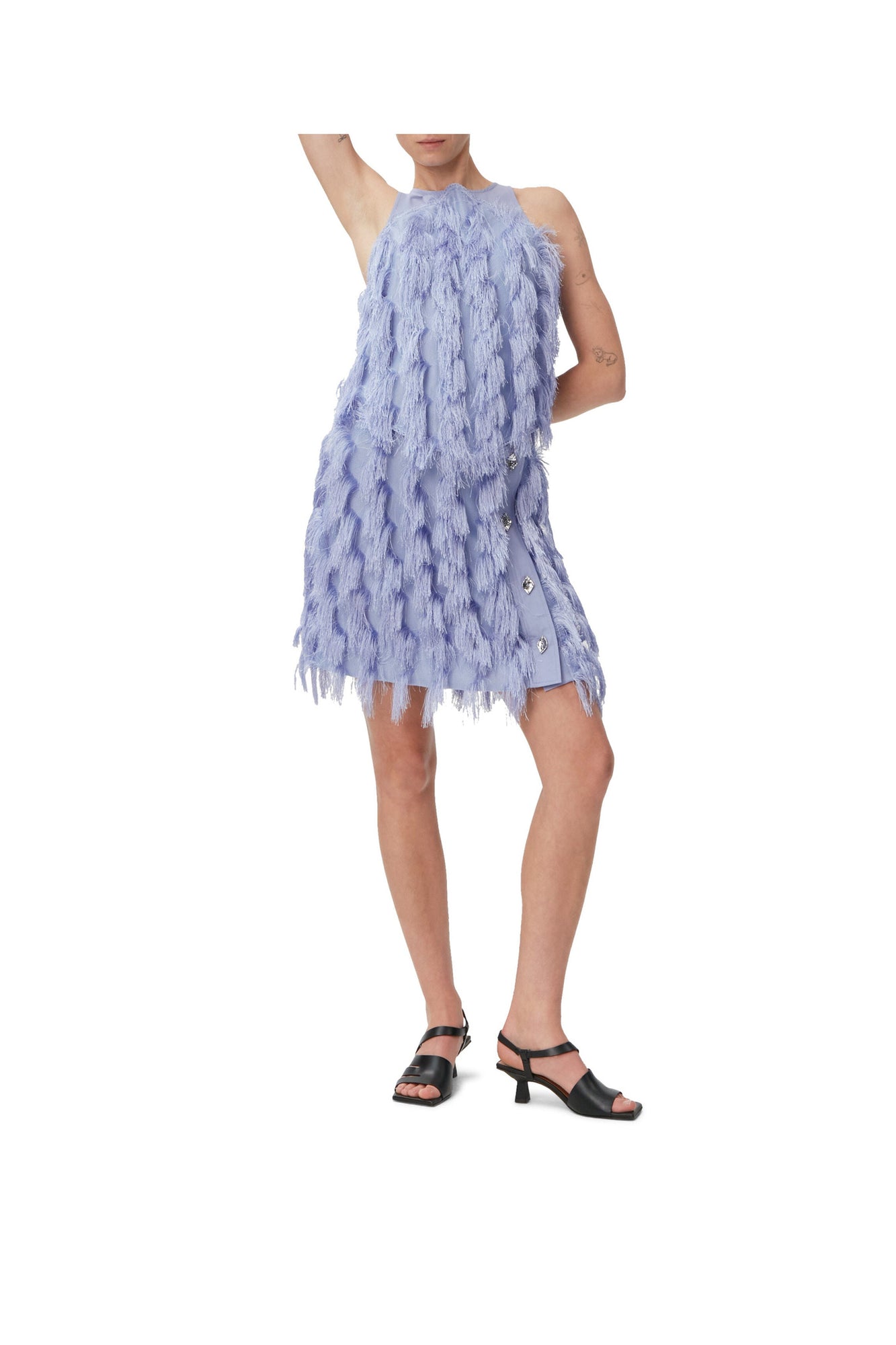 Fringe Top | Persian Violet
