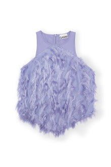 Fringe Top | Persian Violet