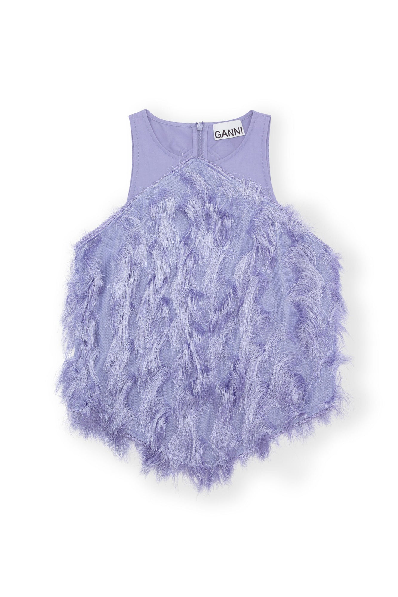 Fringe Top | Persian Violet