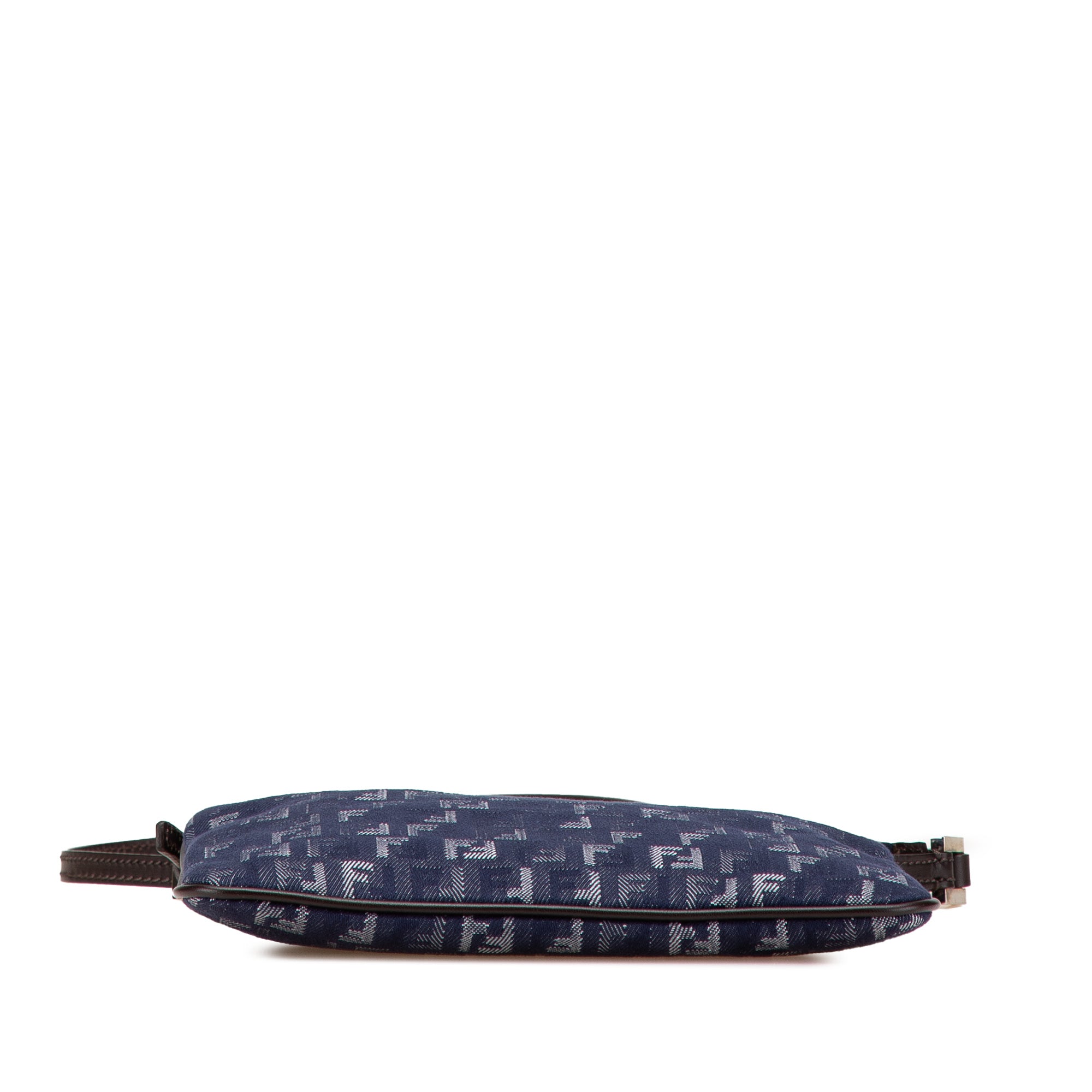 Fendi | Pre-Owned Zucchino Denim Crossbody | Blue/Dark Blue