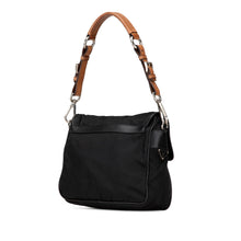 Prada | Pre-Owned Tessuto Shoulder Bag | Black