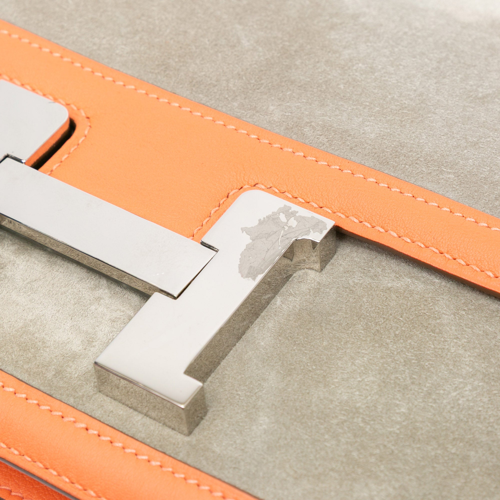 Hermes | Pre-Owned Doblis and Swift Constance 24 | Gray