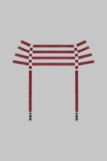 Garter Belt - Parure Signature | Burgundy
