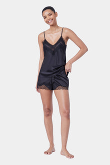 The Skylar Lace Cami By GINIA In Black