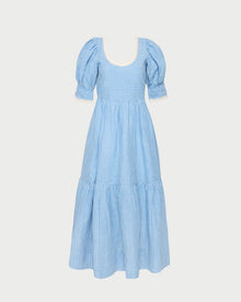 Color: Blue/White Check